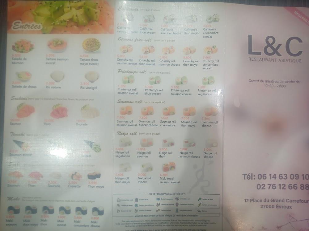 Bar Restaurant asiatique - Menu Image 3